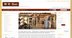 Desktop Screenshot of mrboots.com